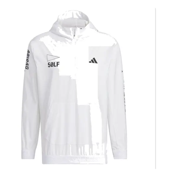 

Толстовка heat. rdy stretch anorak hoodie asia sizing Adidas, белый