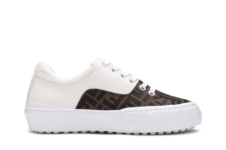 

Кроссовки Fendi Force Lace-Up Sneaker 'White Brown', белый