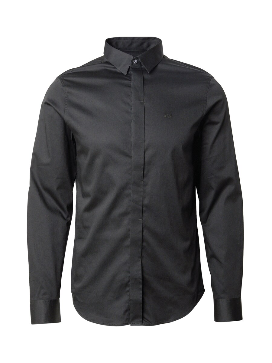 

Рубашка Slim Fit на пуговицах ARMANI EXCHANGE 8NZCBD ZN10Z, темно-синий