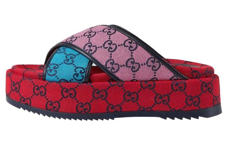 

Сандалии GUCCI GG Platform Sandal Multicolor Women'sвЂ™s