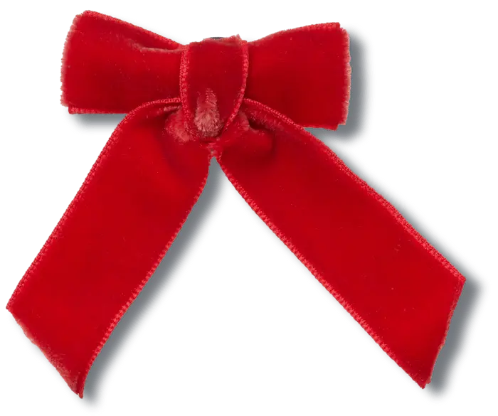 

Джиббитсы Red Velvet Bow Crocs