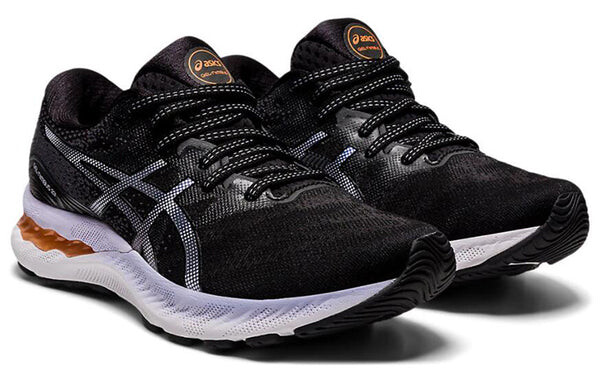 Кроссовки гель нимбус 23 Asics, черный — фото 3