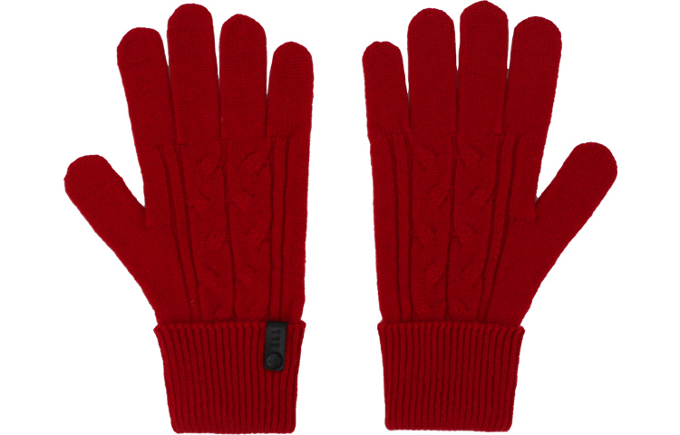 

Вязаные перчатки Women's ELLE, festival красный