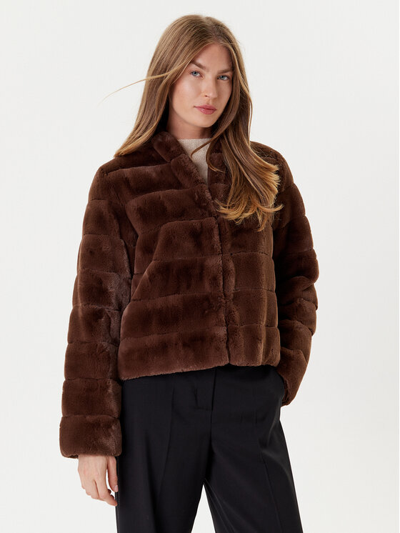

Шуба regular fit Carpazi 2525456011 Marella, коричневый