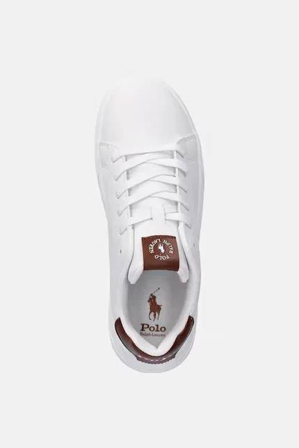 Кроссовки детские Heritage Court SUPER Polo Ralph Lauren, белый — фото 4