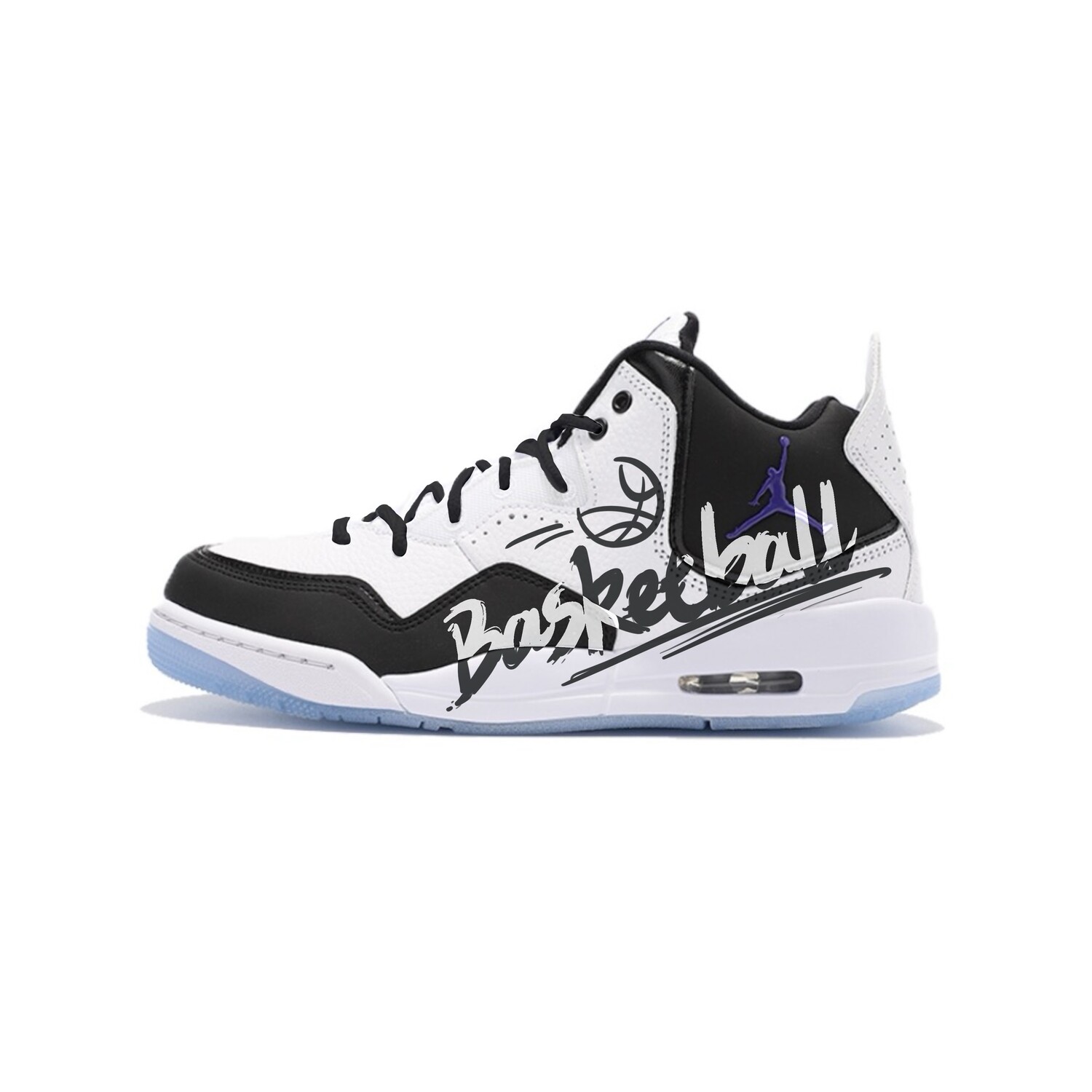 

Баскетбольные кроссовки Courtside 23 Vintage Men Low-Go Black/White Jordan