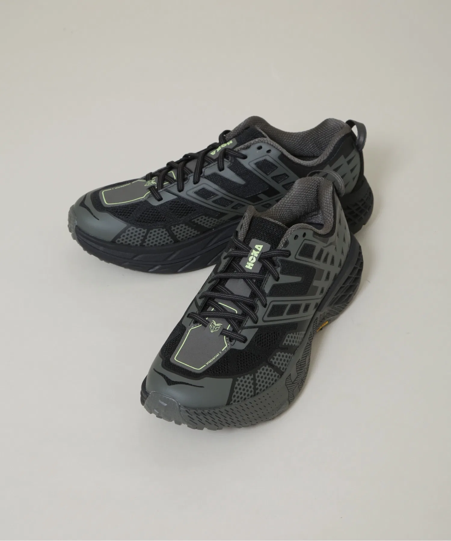 Мужские кроссовки HOKA Speedgoat 2 чёрные