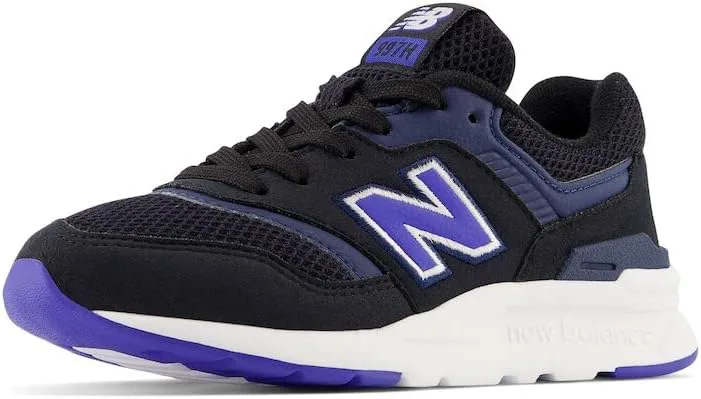 Кроссовки New Balance Baby Boys' 997h V1 Bungee, черный/синий — фото 2