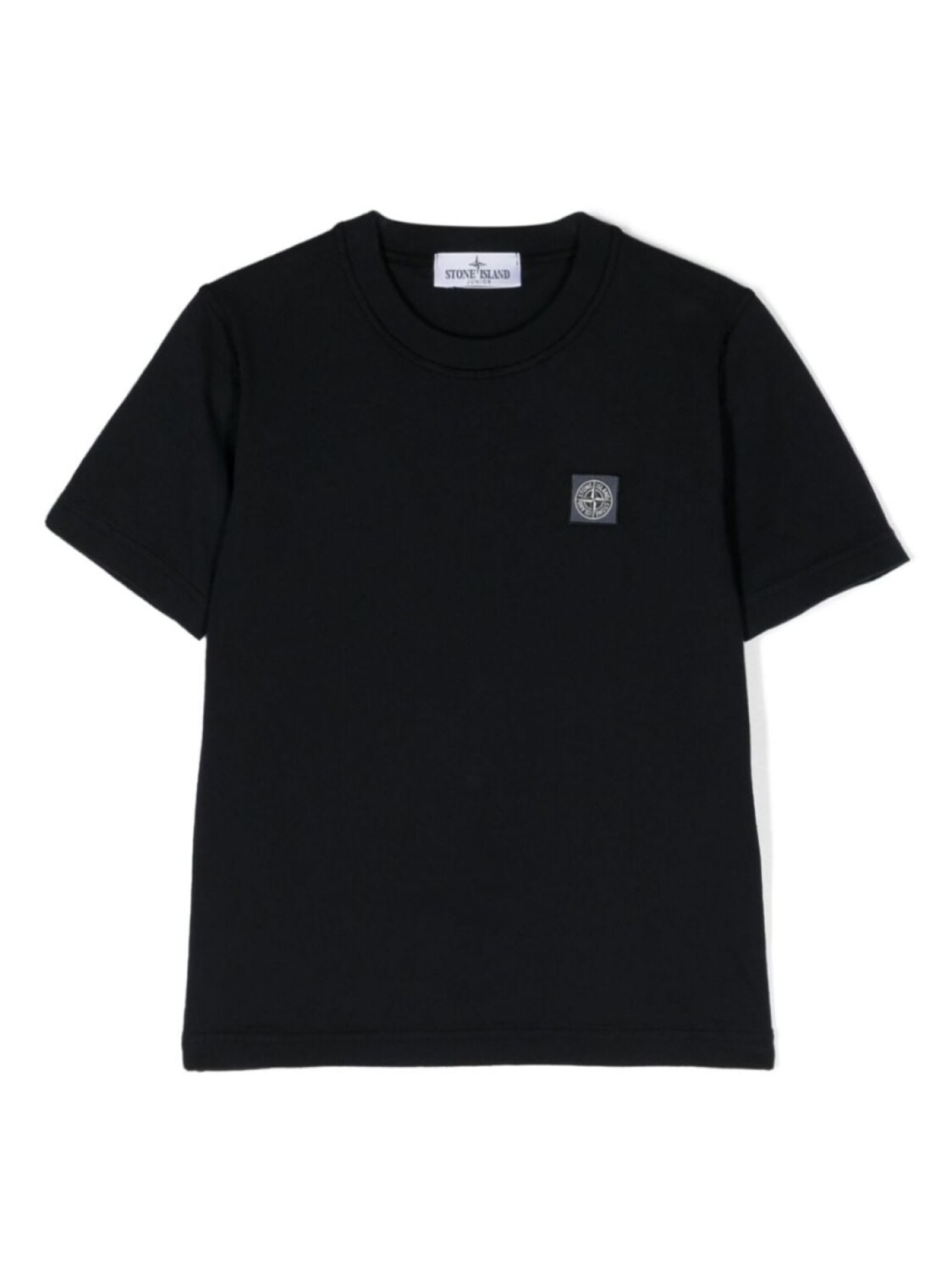 

Stone Island Junior футболка с нашивкой Compass, синий