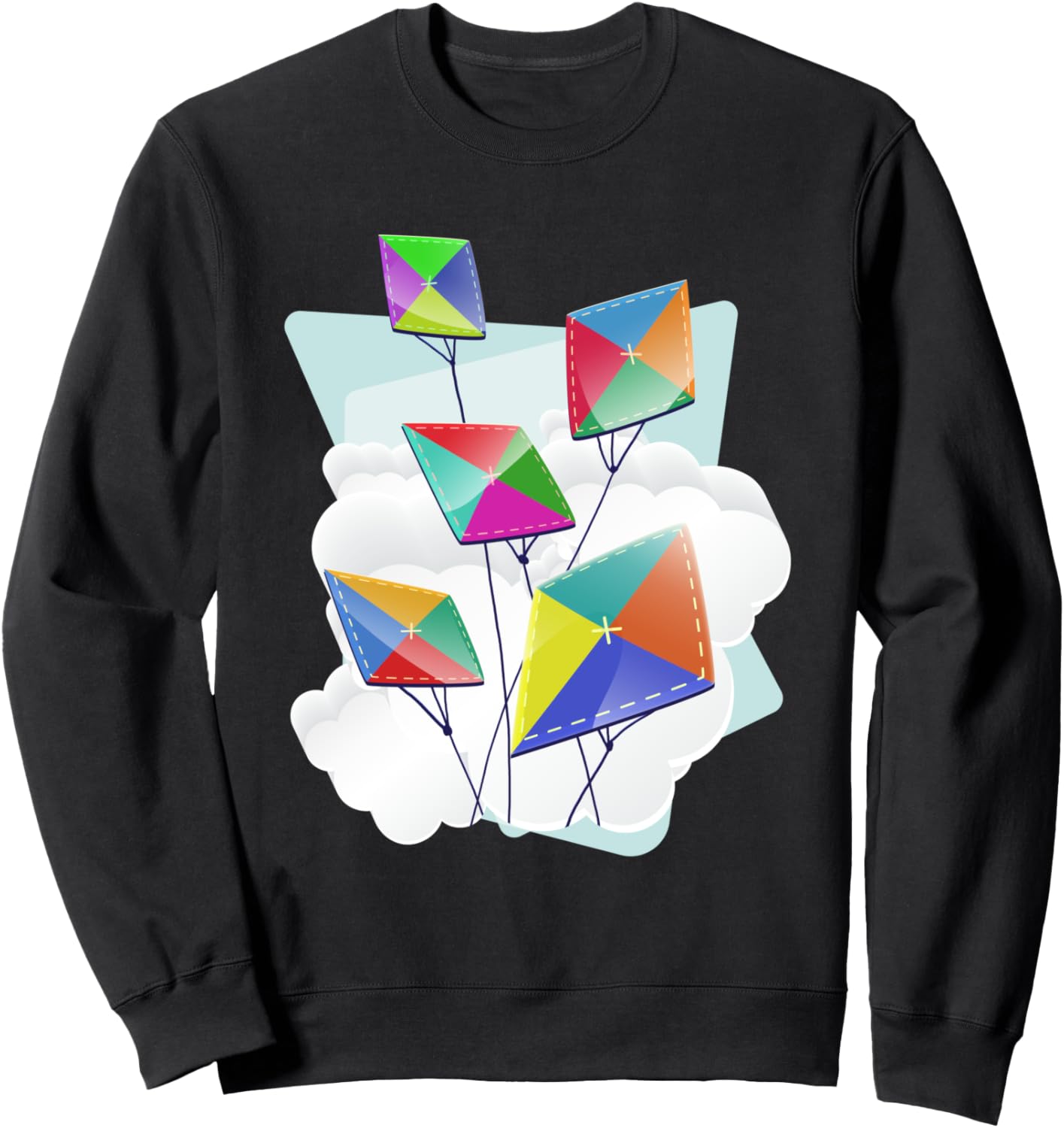 

Разноцветные фигурки воздушных змеев, крутой подарок для любителя кайтсерфинга, толстовка Uab Kidkis