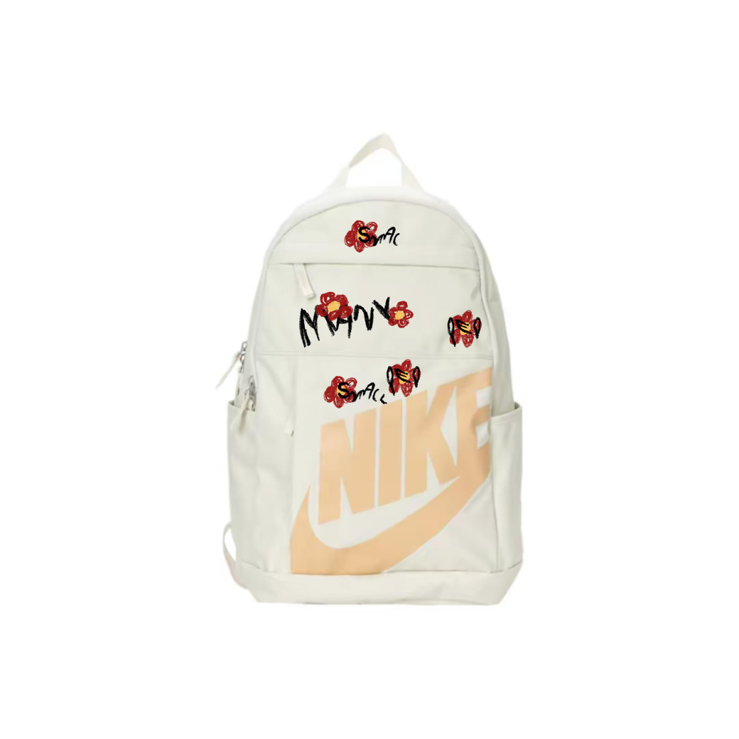 

Nike Тканевый рюкзак унисекс белый, Small Red Flower Bush