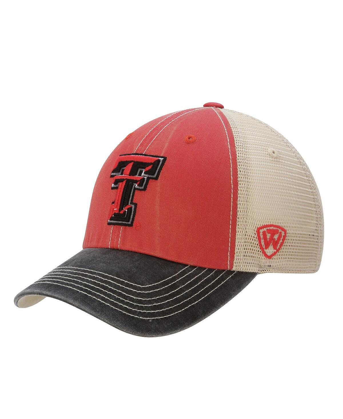 

Мужская регулируемая кепка Texas Tech Red Raiders Offroad Trucker - Алый Top of the World