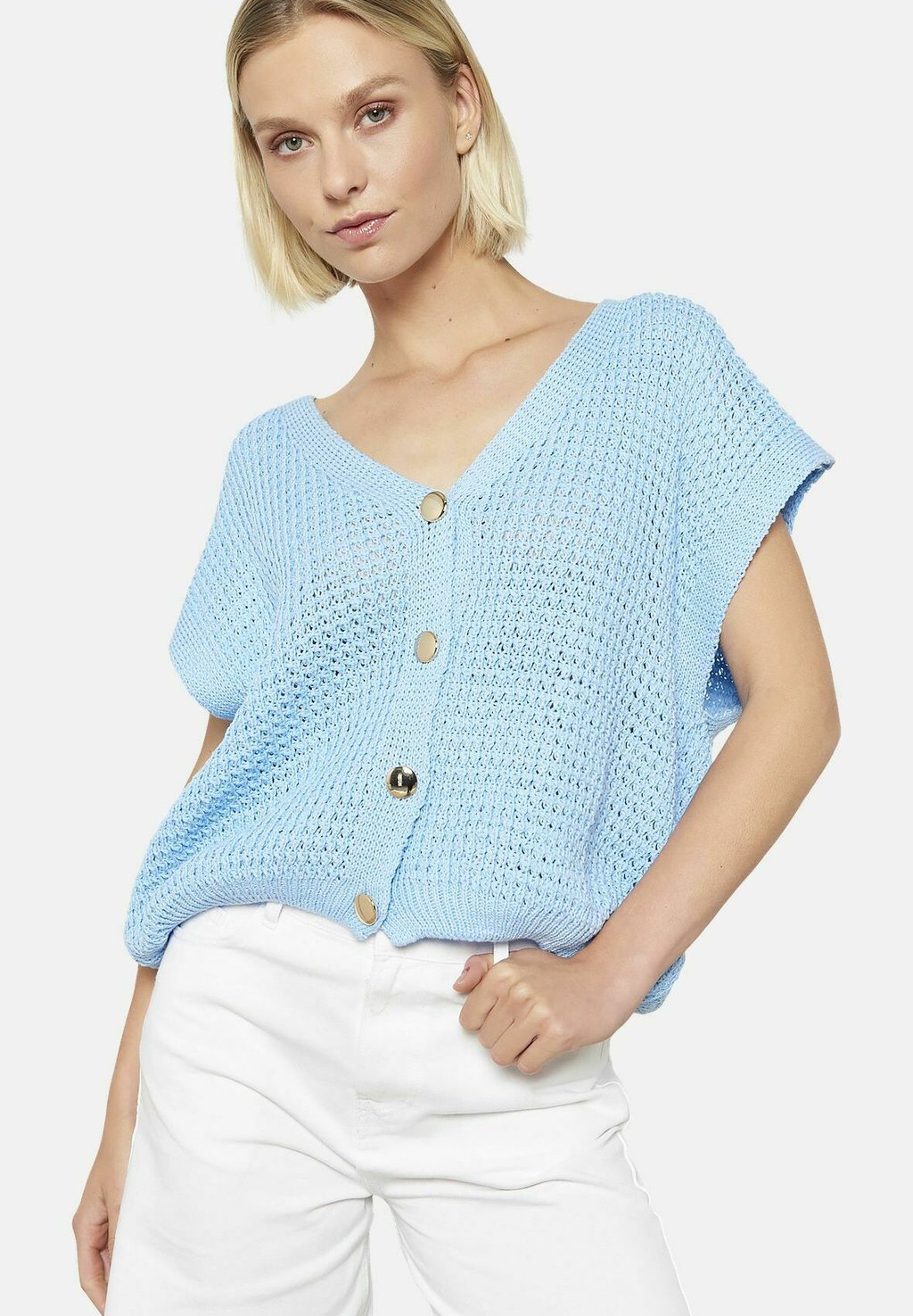 

Кардиган TEXTURED LolaLiza, светло-голубой