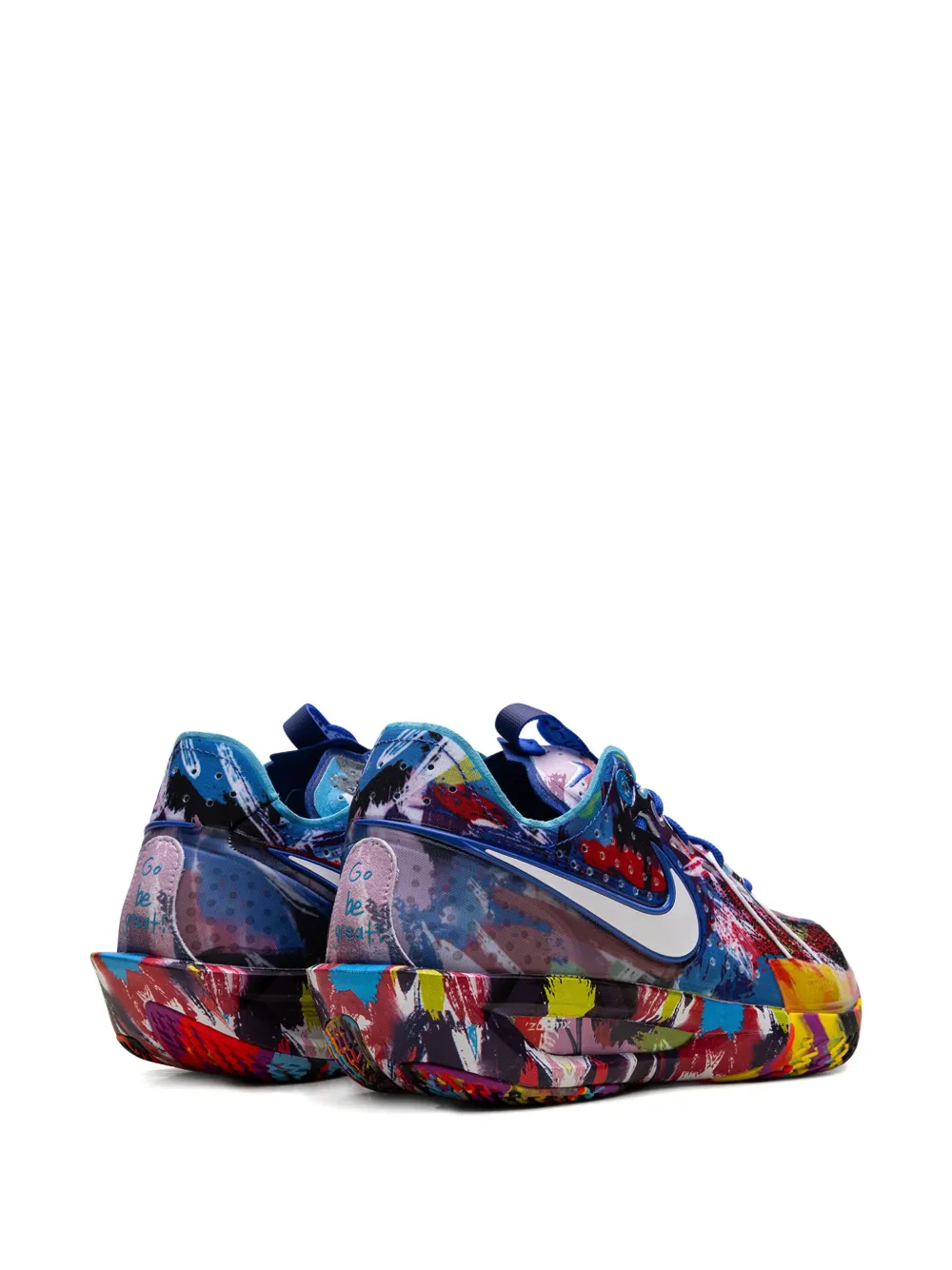 Кроссовки Air Zoom G.T. из коллаборации с Jewell Loyd кроссовки Cut 3 EP Paint Nike, синий — фото 3
