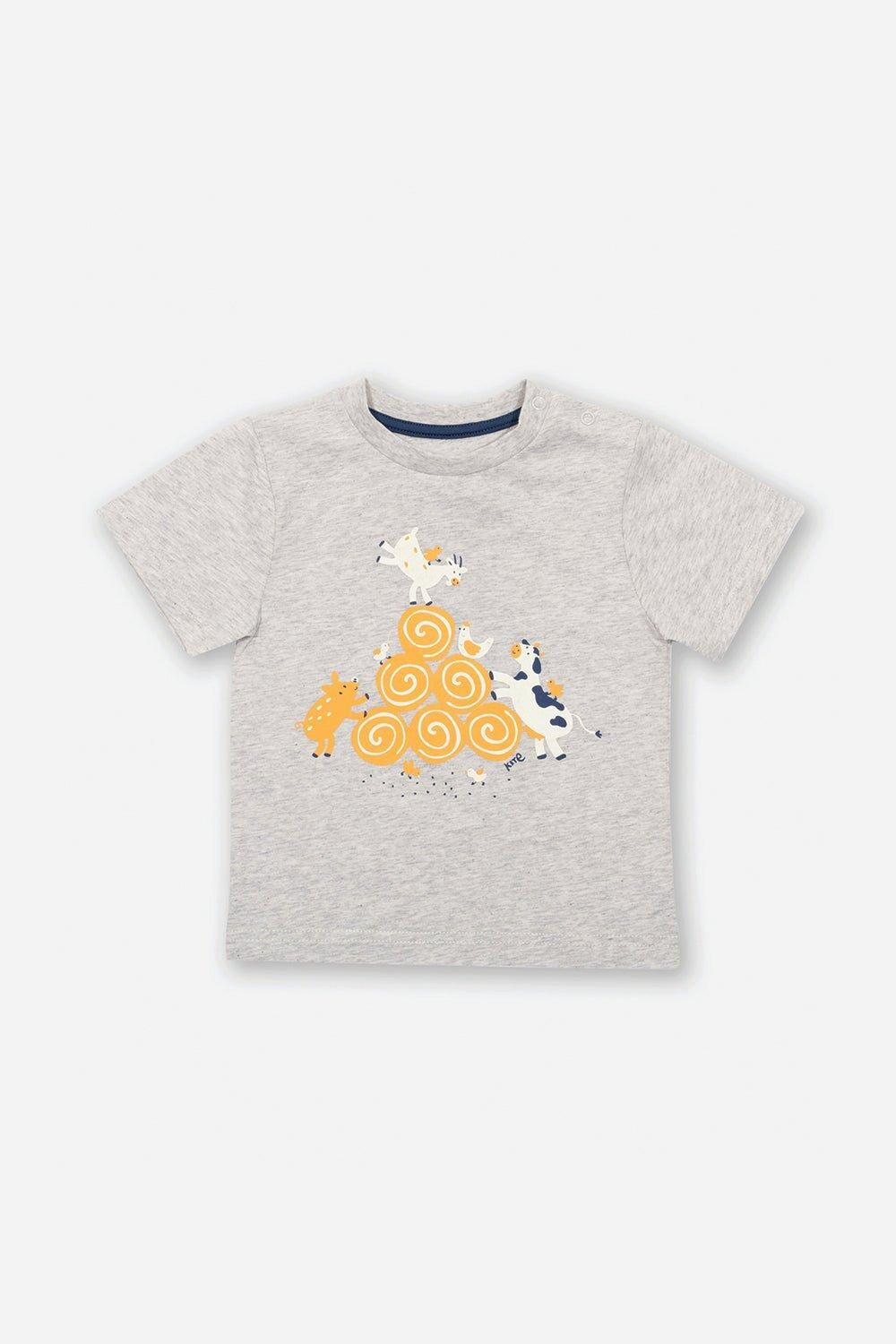

Футболка «Farmyard Fun» Kite, серый
