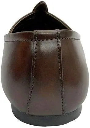 Туфли Mens Punjabi Jutti Breathable Comfortable Indian Sherwani Shoes Step n Style, Brown — фото 4