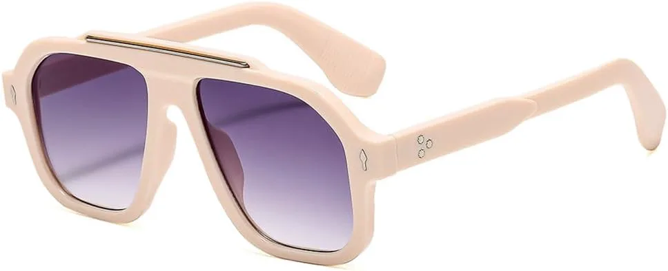 

Солнцезащитные очки UV400 с градиентным сине-желтым рисунком, подходящие для женщин и мужчин, для бега и занятий спортом на открытом воздухе UYPTK, Beige Gray