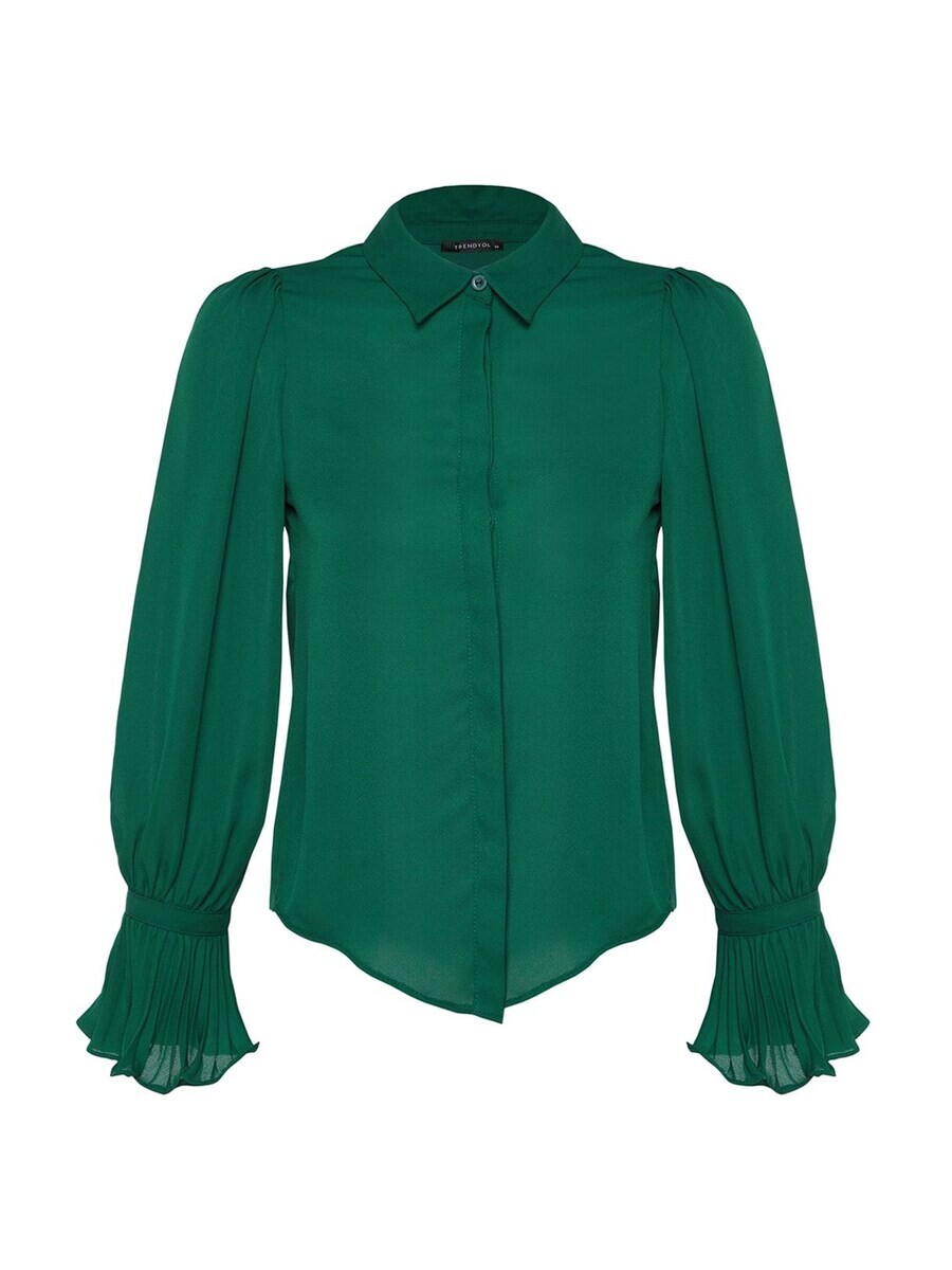 

Рубашка Trendyol Blouse, зеленый