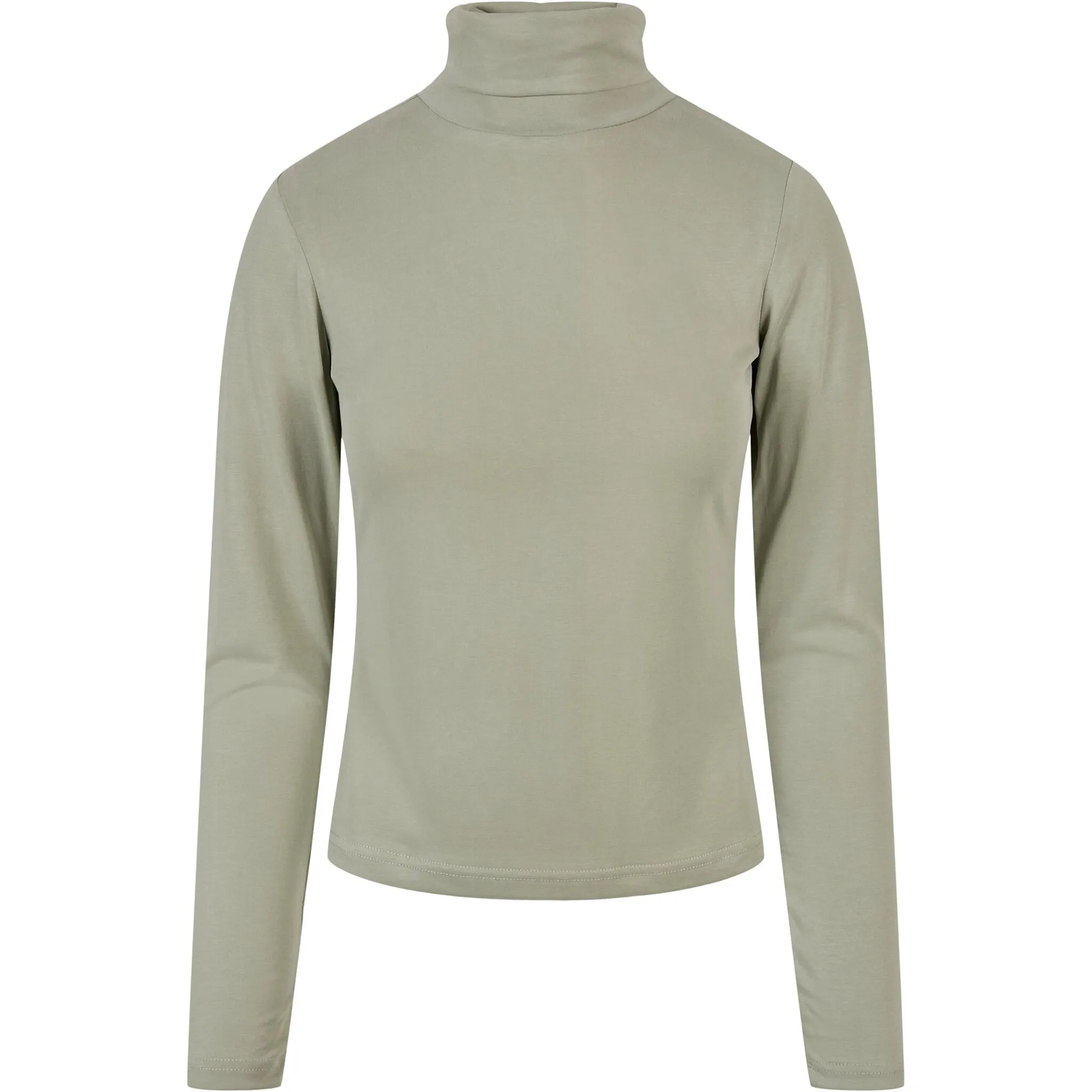 

Рубашка с длинными рукавами URBAN CLASSICS " Urban Classics Ladies Modal Turtleneck Longsleeve", цвет Softsalvia