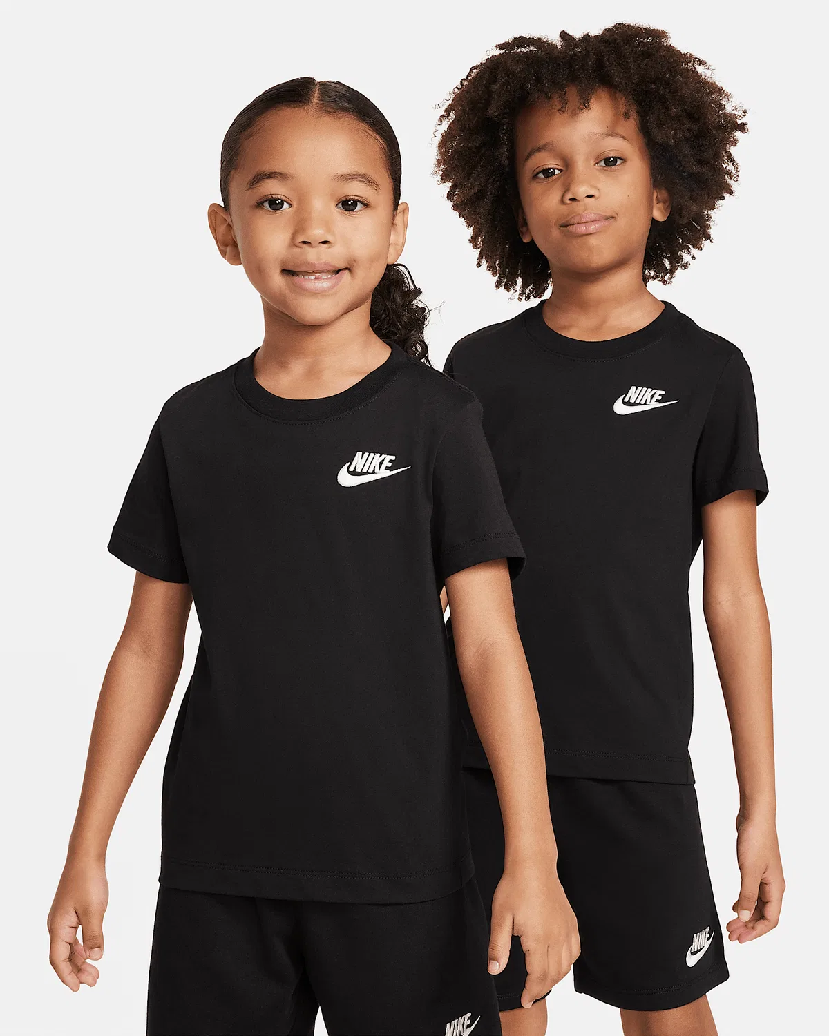 Детский набор из шорт и топа Nike Club, Black — фото 3