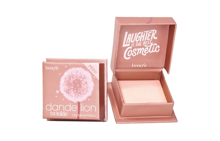 Benefit BEILINGFEI мини хайлайтер Pink Easy to Blend для контурирования лица 1.5g/3g — фото 3