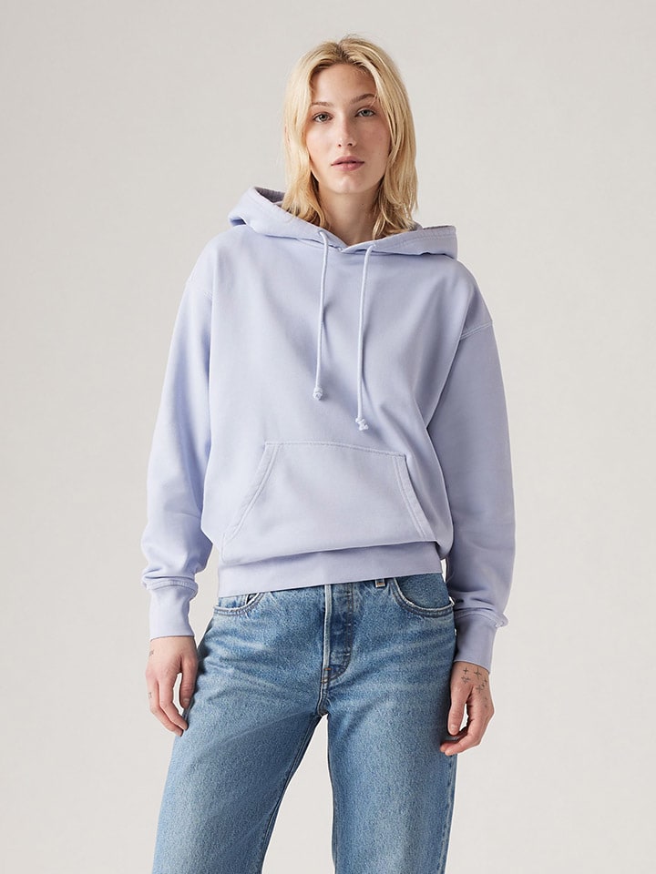 

Толстовка с капюшоном Levi's, светло-синий