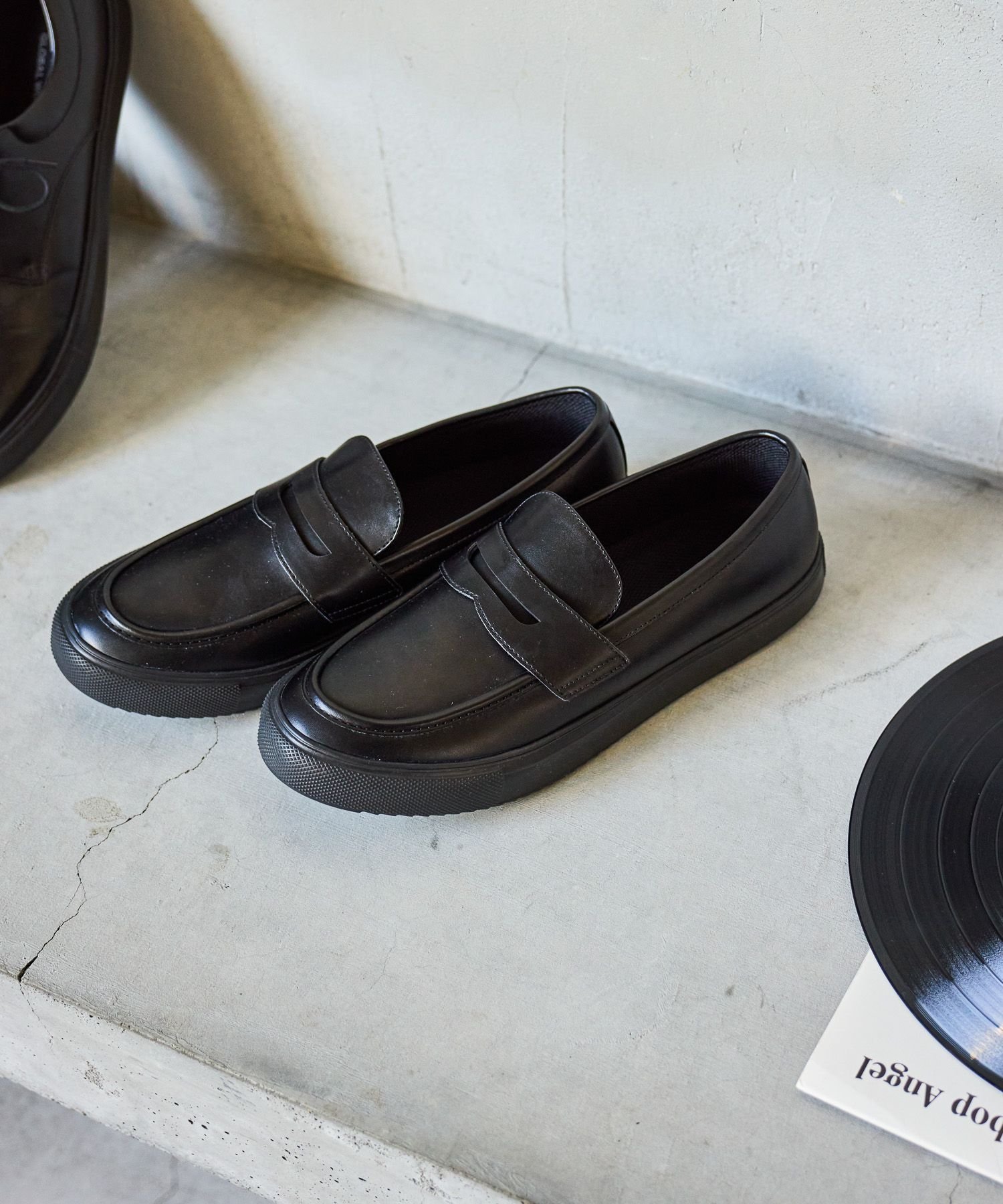 Разноцветные кроссовки из искусственной кожи Relaxation/598288 GLOBAL WORK, Loafers Black 17 — фото 4