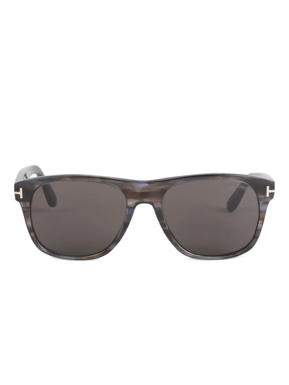 

Солнцезащитные очки в прямоугольной оправе TOM FORD Eyewear, коричневый