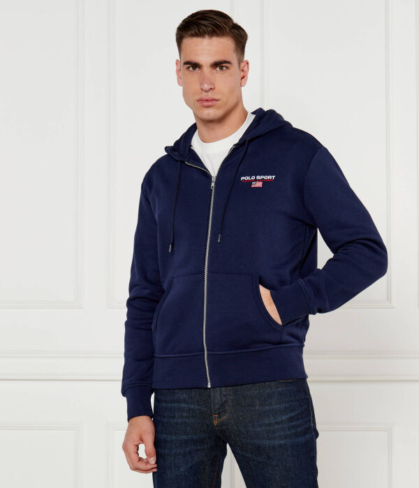 

Толстовка мужская Polo Ralph Lauren на молнии, синий