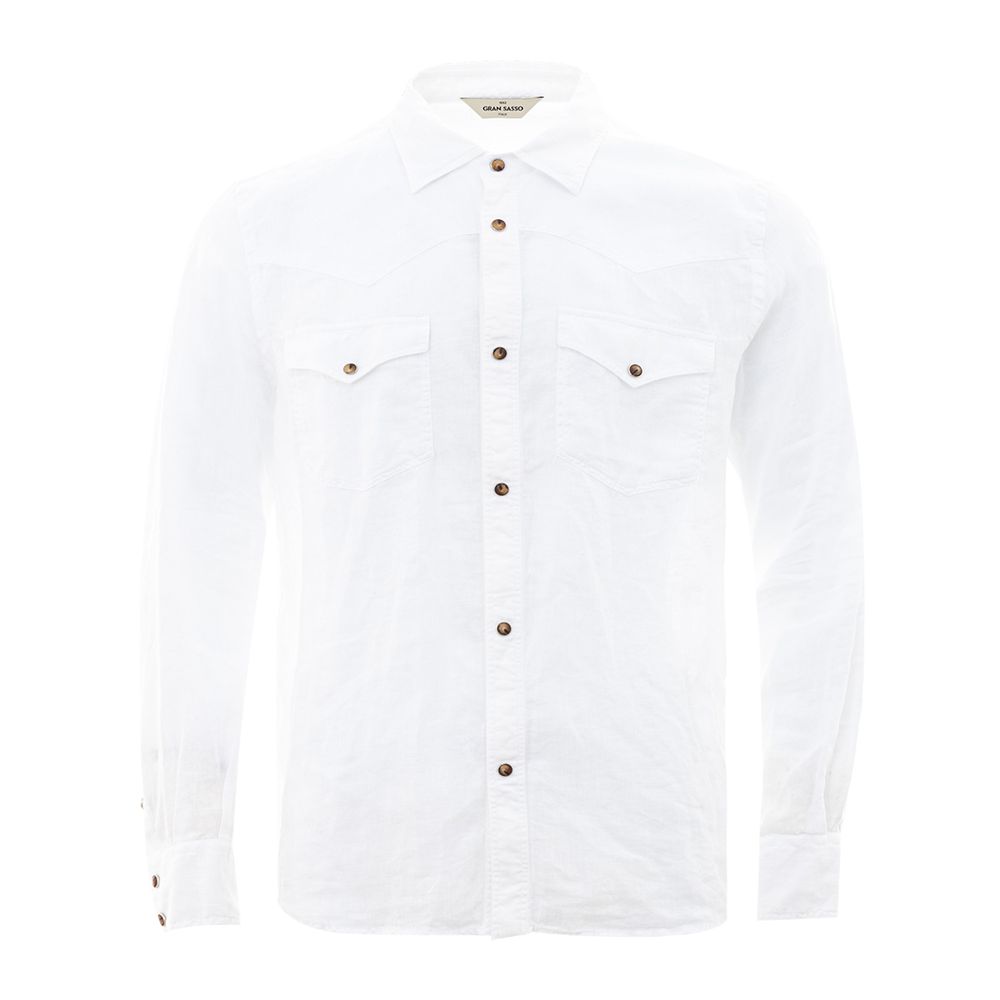 

Рубашка Gran Sasso Linen Elegance, белый