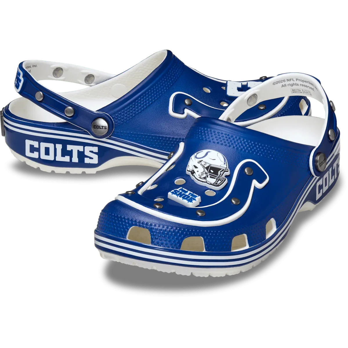 Классические сабо NFL Indianapolis Colts Crocs, Multi — фото 2