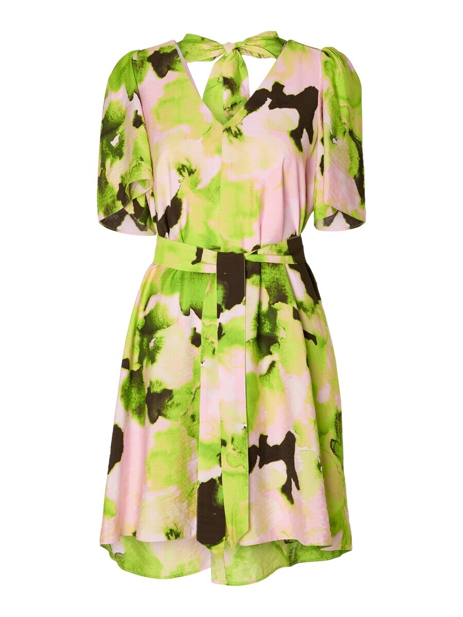 

Мини платье SELECTED FEMME Dress Helinda, лаймовый