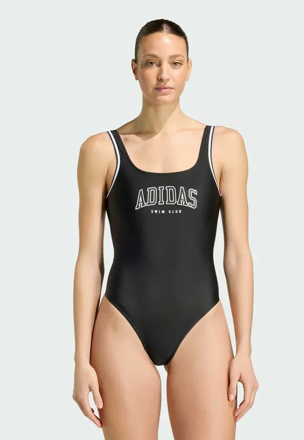 Купальник Collegiate u back swimsuit Adidas Sportswear, черный