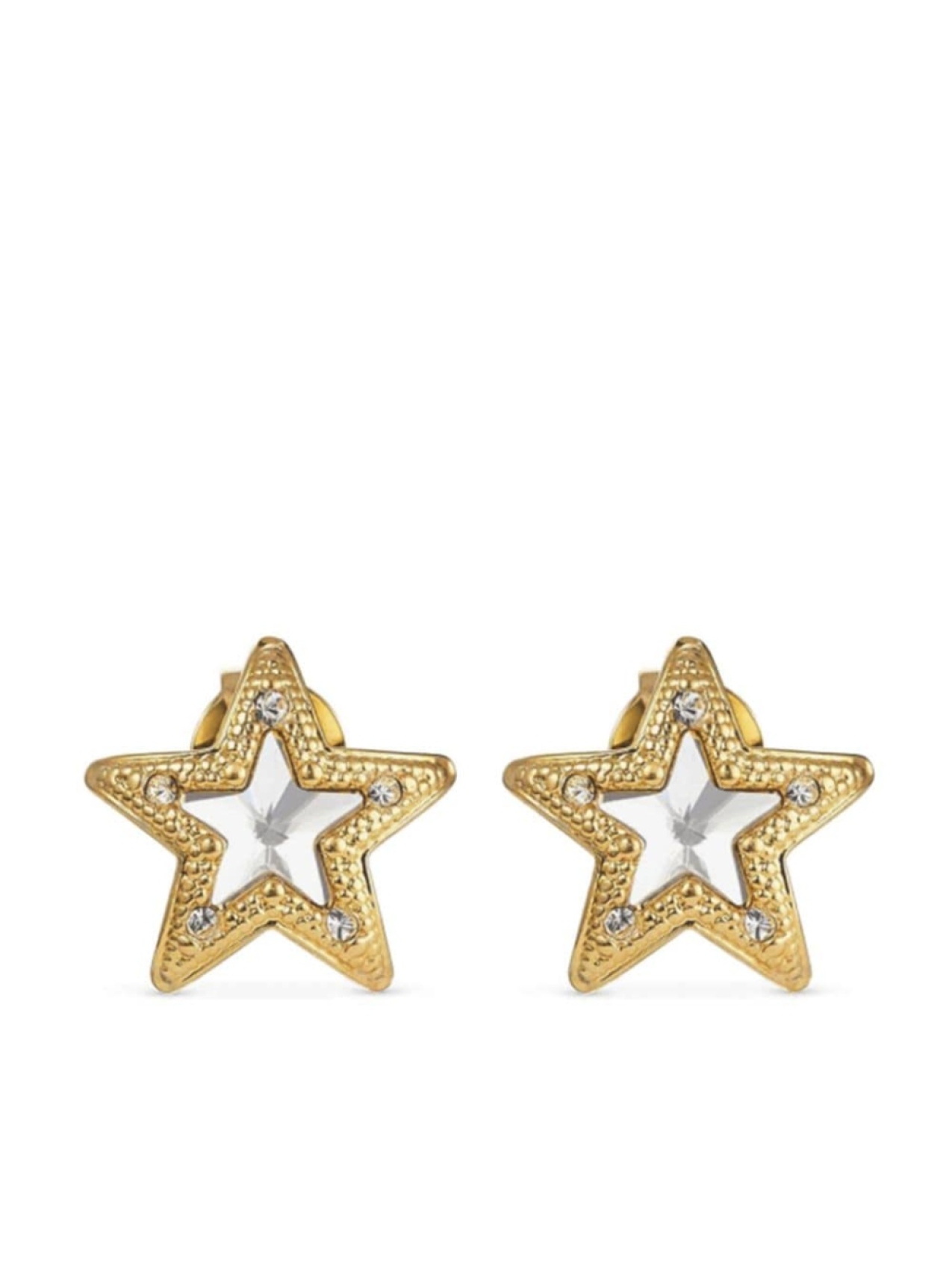 

Серьги-гвоздики JC Star с кристаллами Jimmy Choo, золотой