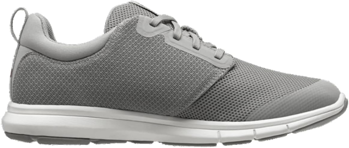 Helly-Hansen Men's Feathering Shoes - Breathable Sailing Shoe - Flexible Non-Marking Boat Footwear - Footwear for Men Helly Hansen, 800 New Light Grey — фото 4