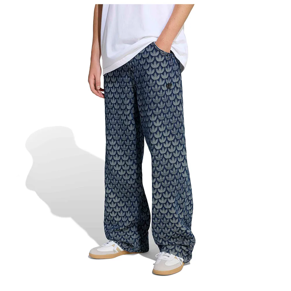 

Джинсы adidas Originals Loose Monogram, синий