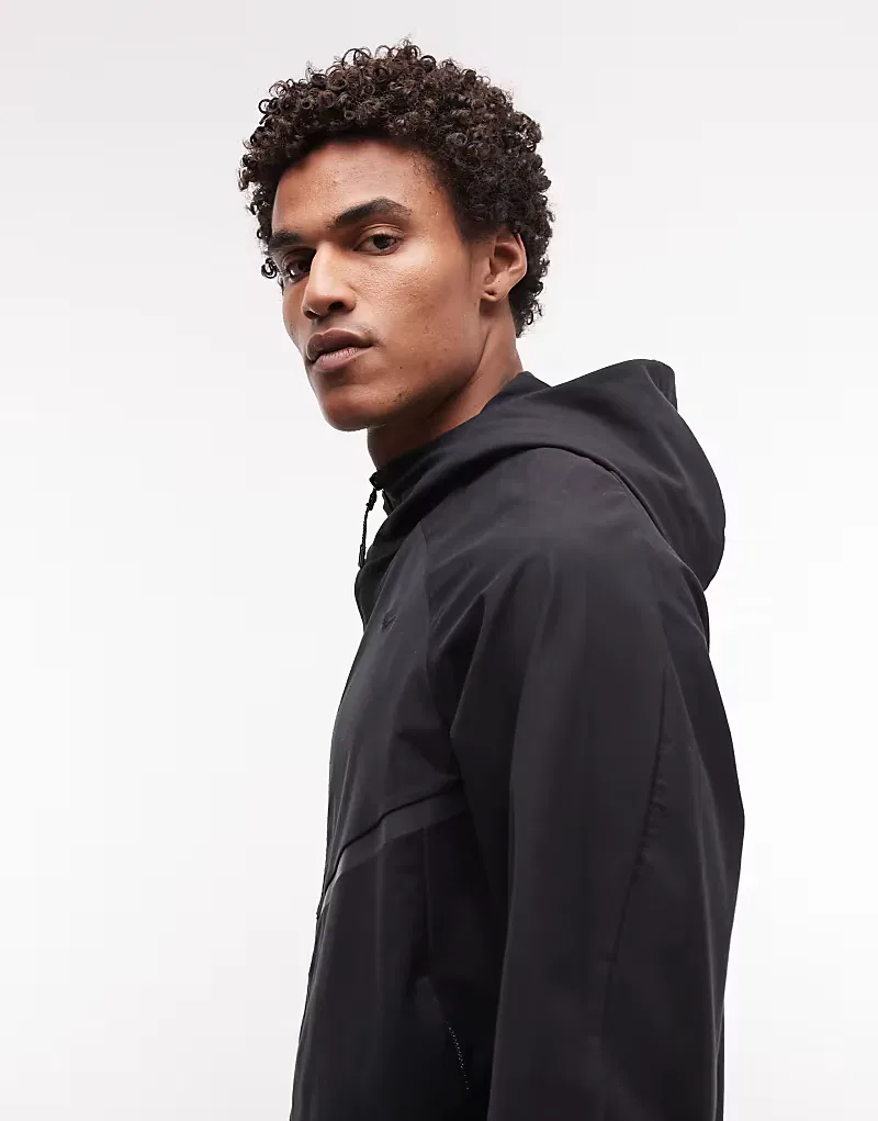 Спортивная куртка-худи Nike Tech Shori на молнии, черный — фото 2