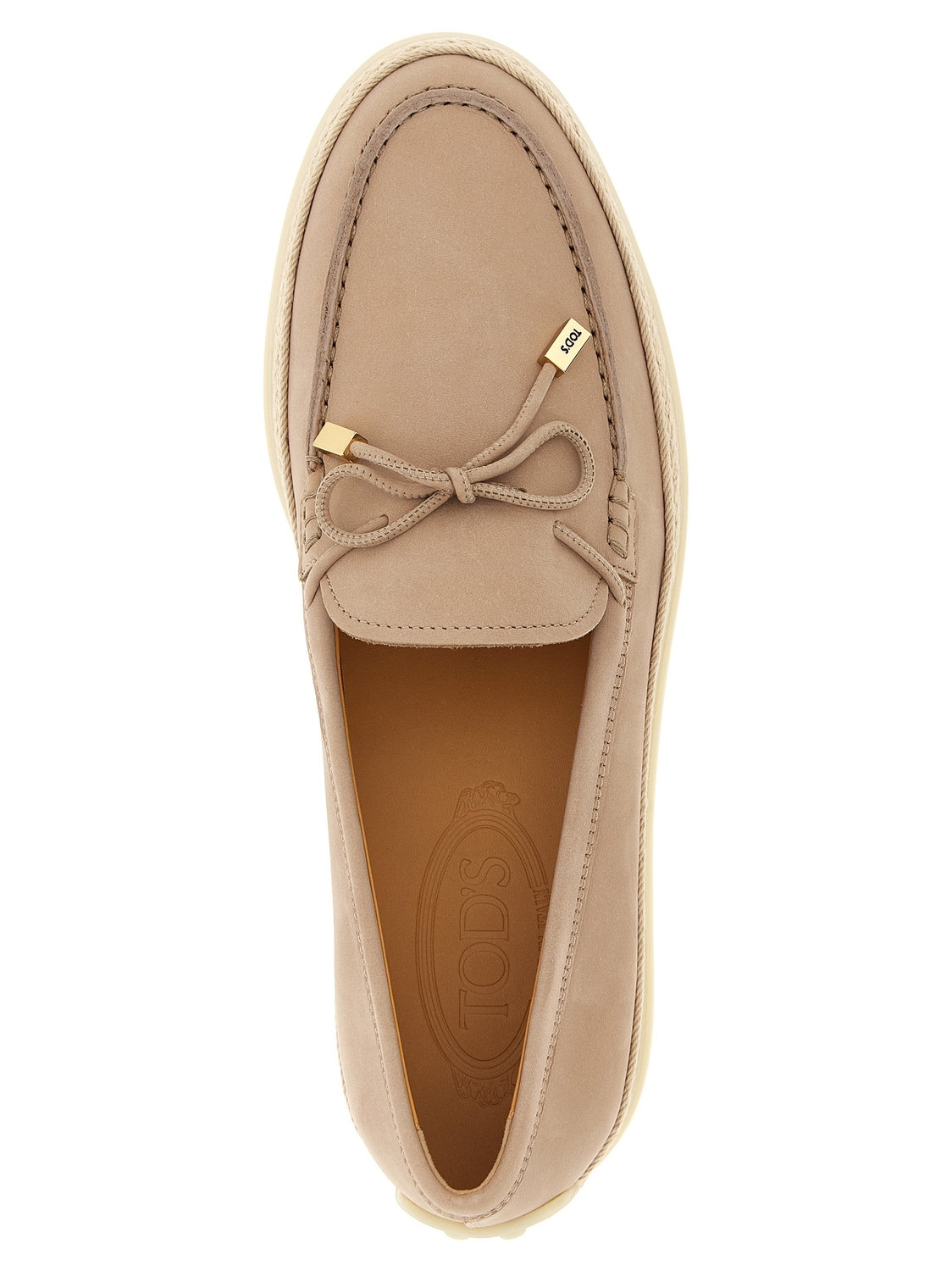 Лоферы 'Gomma Rafia 92K' TOD'S, розовый — фото 4