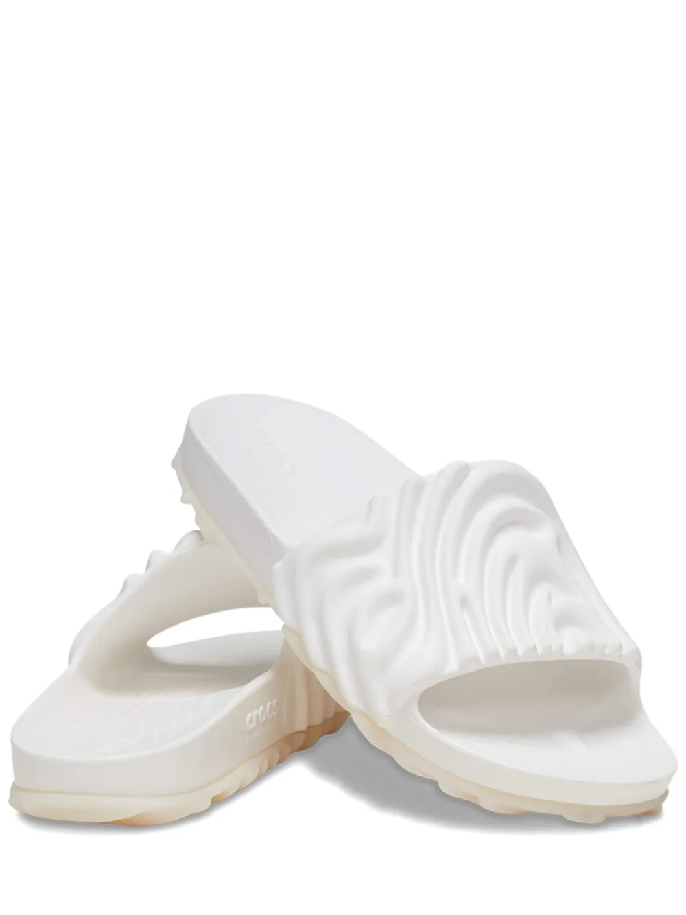 Шлепанцы Pollex из коллаборации с Salehe Bembury Crocs, белый — фото 2