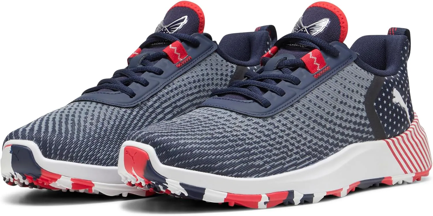 Мужские кроссовки Puma X Volition Fusion Crush Sport Name ‎PUMA, темно-синий/красный — фото 2
