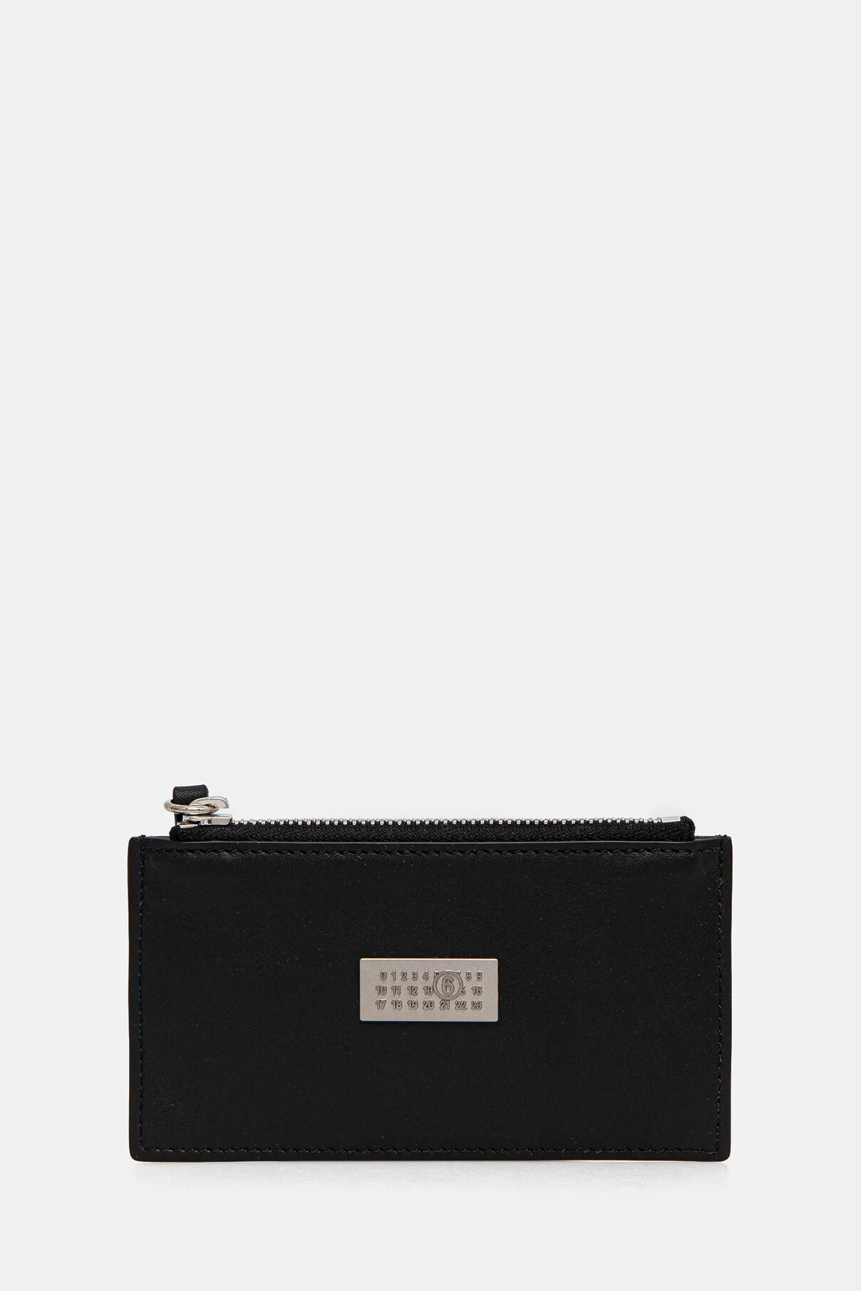 

Кожаный кошелек Mm6 Maison Margiela, черный