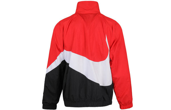 Куртка as men's sportswear hbr jkt jacket wvn stmt 'red white black' Nike, красный — фото 2
