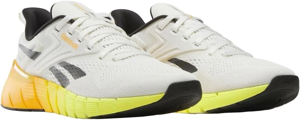Мужские кроссовки Reebok Nano Gym, Chalk Black Electric Amber — фото 2