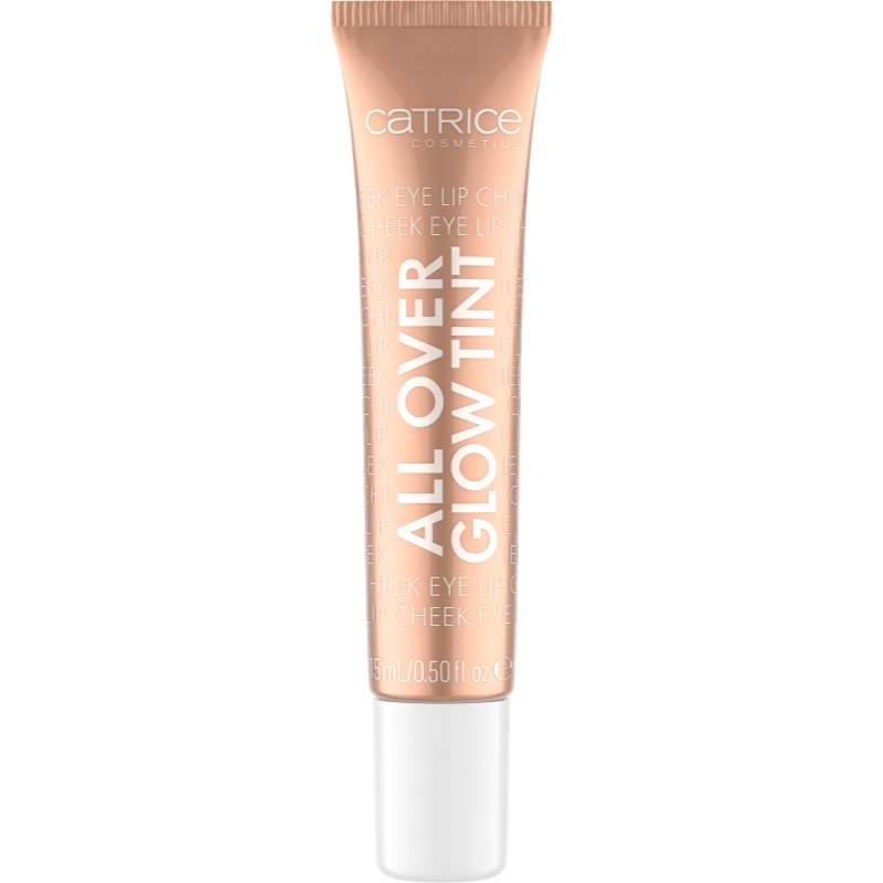 

Catrice All Over Glow Tint многофункциональное косметическое средство для макияжа глаз, губ и лица оттенок 030 · Sun Dip 15 мл