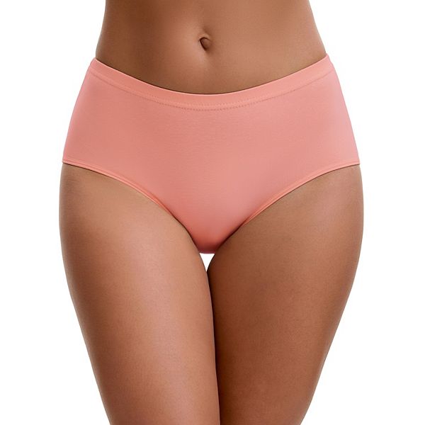 

Женские классические трусы с эластичным поясом и полным покрытием Inspire Chic, Light Red