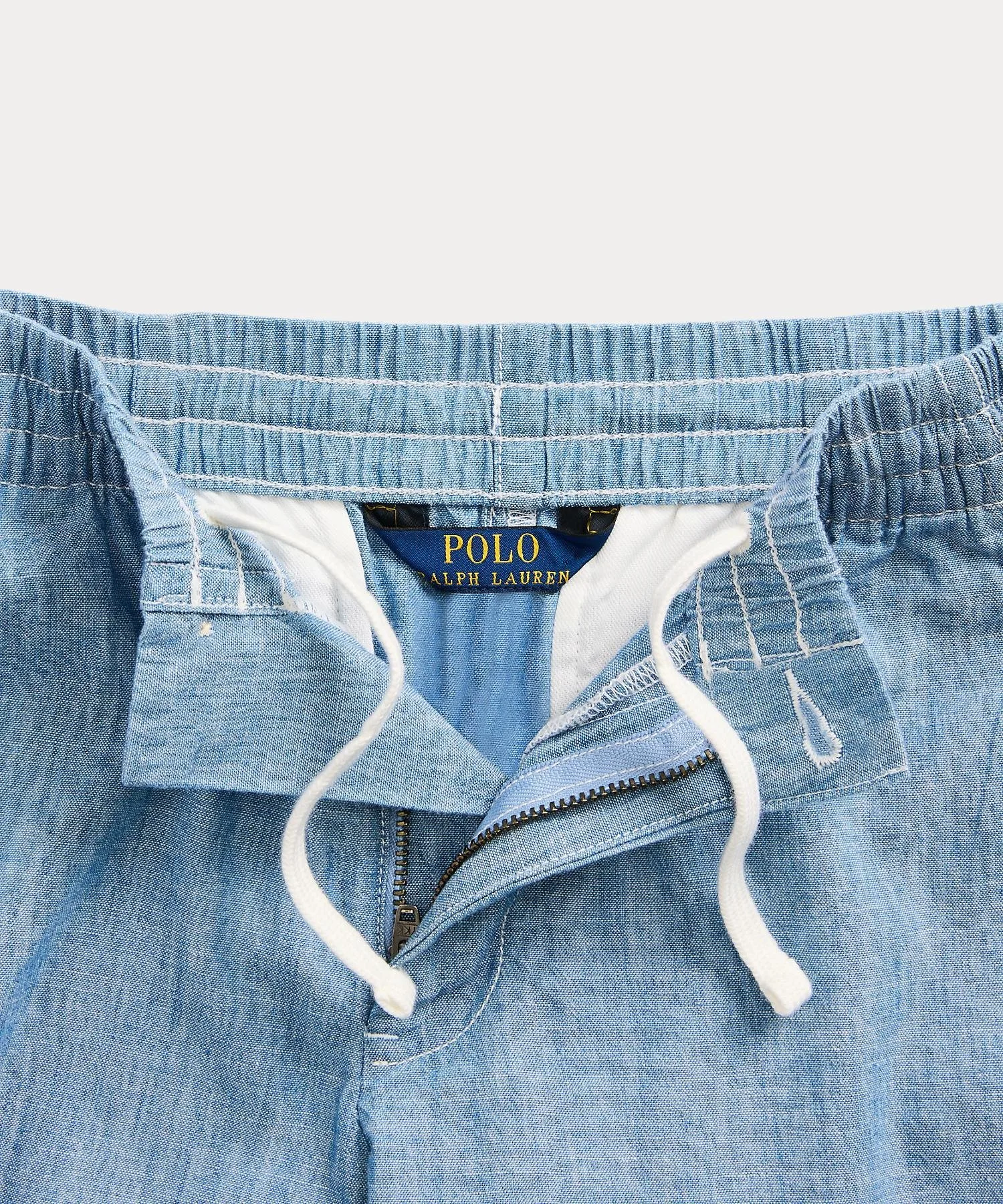 Шорты Polo Prepster из шамбре (для мальчиков, возраст 8-20 лет) Polo Ralph Lauren, 450 Blue — фото 3