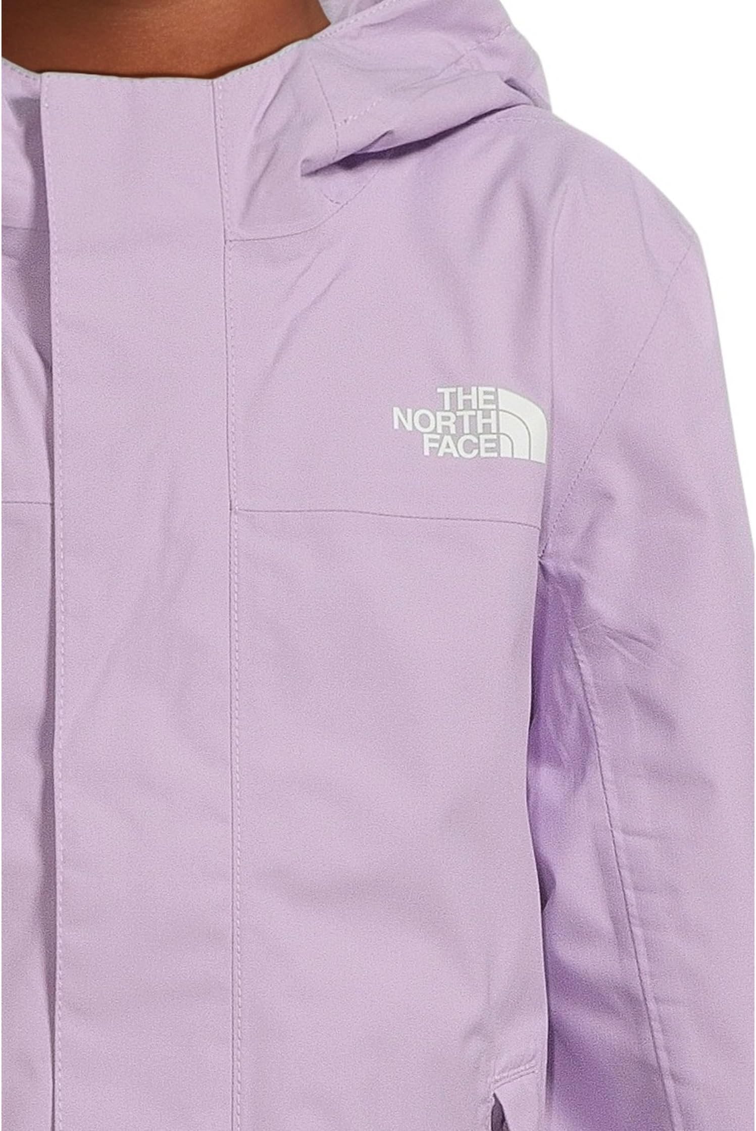 Куртка The North Face Kids Antora Rain Jacket, цвет Lite Lilac — фото 3