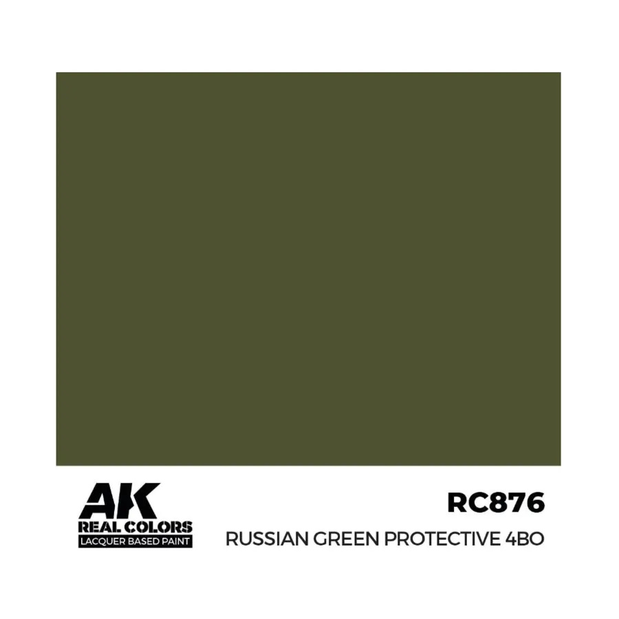 

Русский Зеленый Защитный 4БО, Paint - Real Color, Dropper Bottles (AK-Interactive)