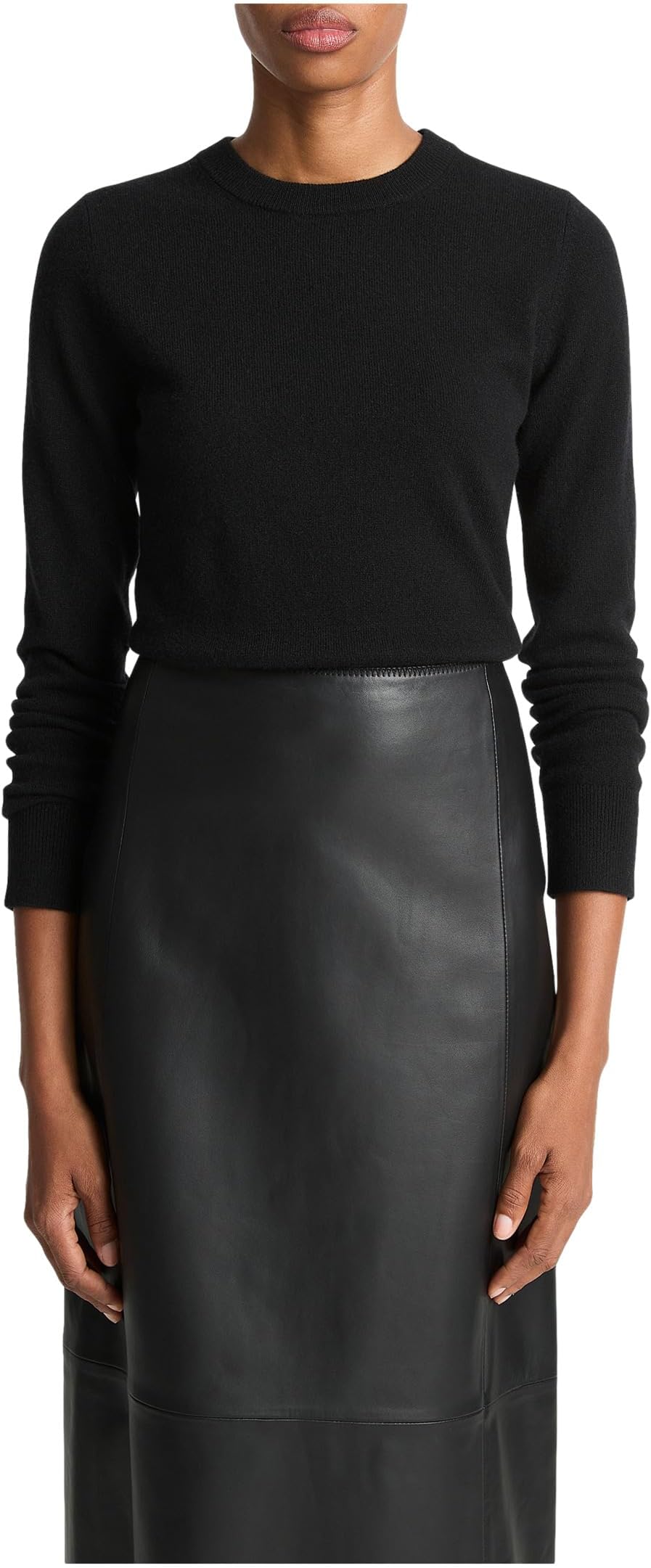 

Свитер Vince Women's Classic Crew, Black