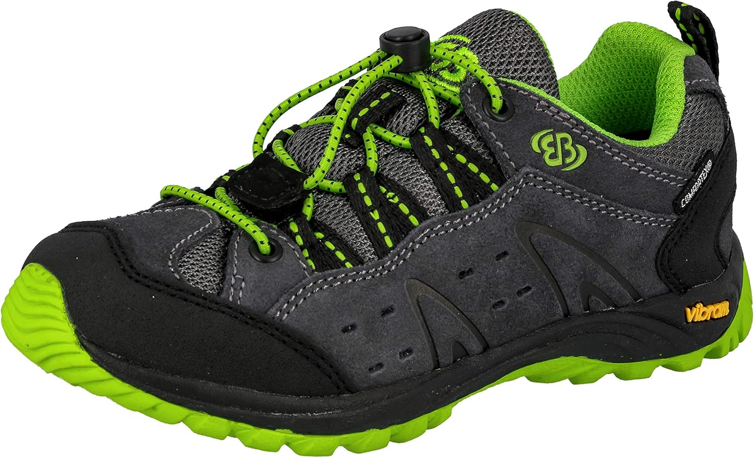 

Мужские походные ботинки с низким верхом Bruetting, черный/серый